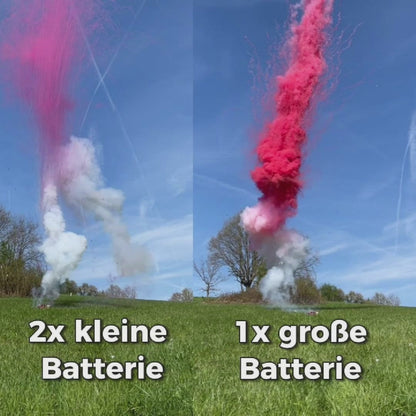 Gender Reveal Rauchfeuerwerk