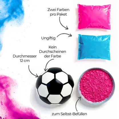 Gender Reveal Fussball